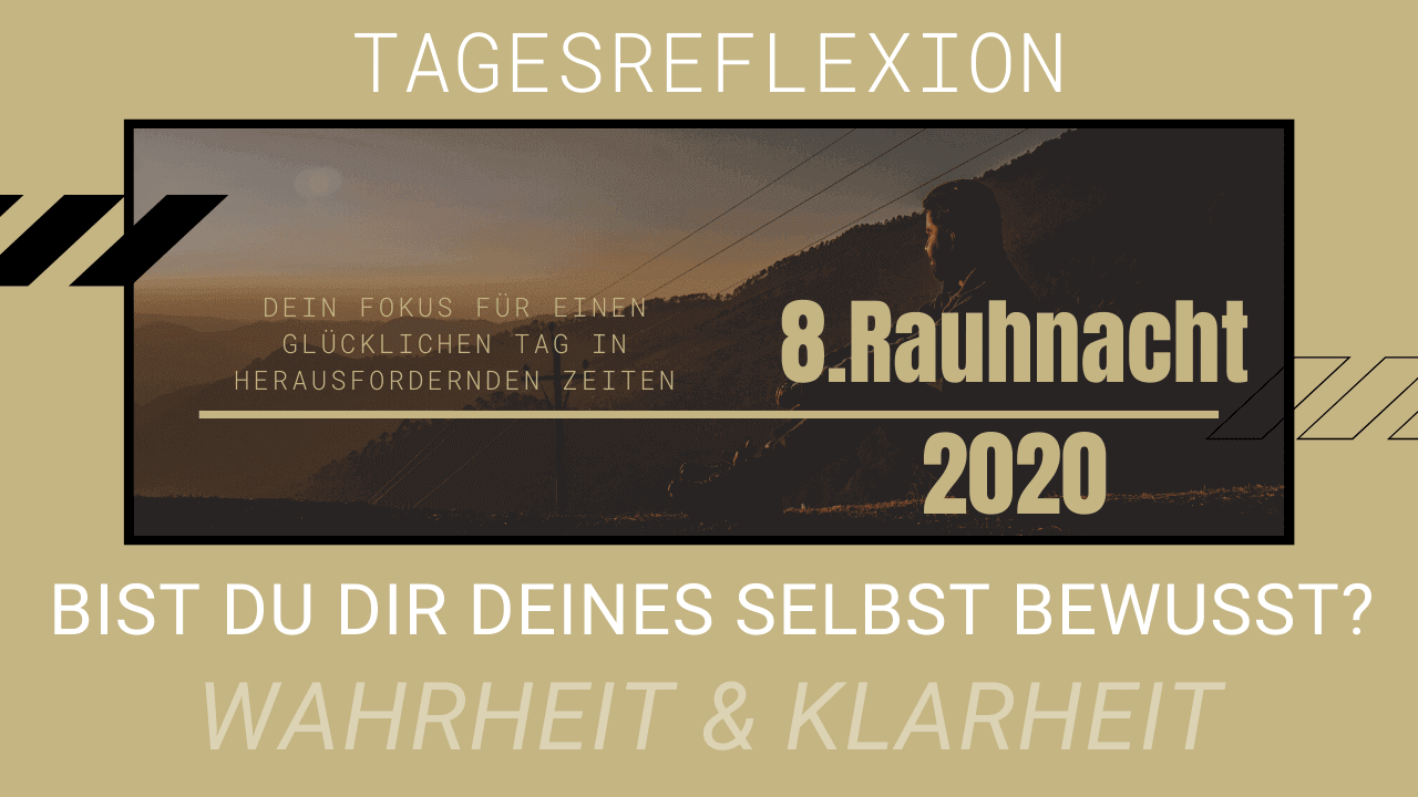 8. Rauhnacht - Rauhnächte 2020